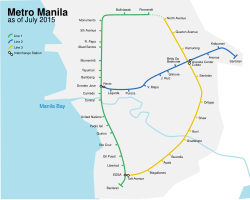 Manila metro temir yo'l transporti tizimi