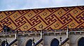 Toiture de la Collégiale Notre-Dame de Mantes-la-Jolie (Yvelines).