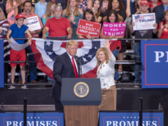 Marsha Blackburn with Donald Trump