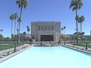 The Mesa Arizona Temple built in 1919.