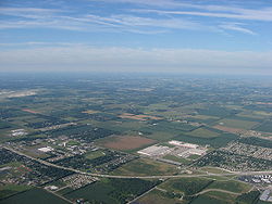 Countryside in northern Monroe Township