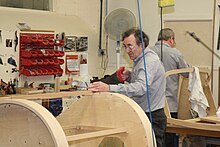 Woodworking being done in a workshop MorganWoodworking.jpg