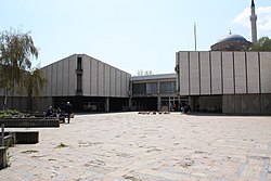 Budova Muzea Republiky Severní Makedonie ve Skopje