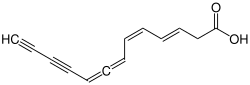 Strukturformel von Mycomycin