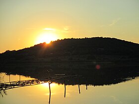 Sunset at the lake