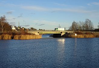 Sundet mot Pålnäsviken med Neglingebron