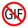 No GIFs