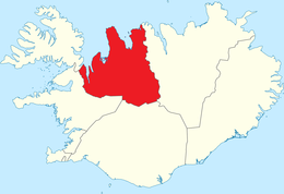 Norðurland vestra – Localizzazione