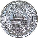 ½ dólar de Norfolk.