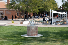 Northglenn High School courtyard