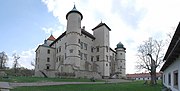 The castle and outbuildings