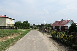 view of Płouszowice village