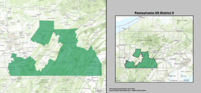 Pennsylvania US Congressional District 9 (since 2013).tif