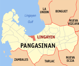 Lingayen – Mappa