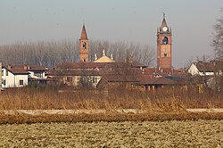 Skyline of Pieve del Cairo