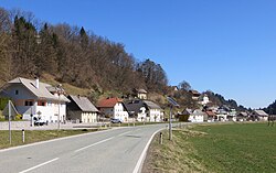 pogled na Poljane nad Škofjo Loko