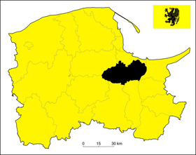 Localisation de Powiat de Gdańsk