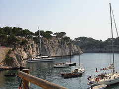 Calanques de Port-Miou (Cassis).