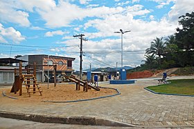 Praça do bairro Nova Tijuca