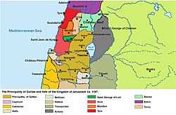 Galilee in 1187