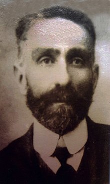 Ramon Andreu Bella, en 1912, 54-jaraĝa.