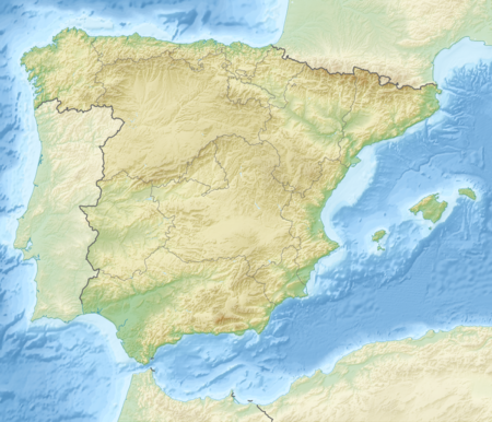 西班牙空天军在西班牙的位置