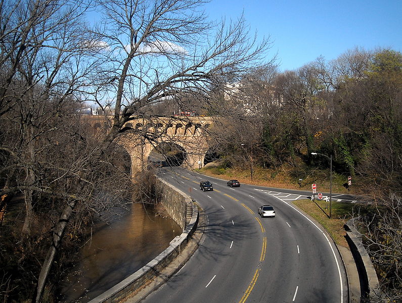 File:Rock Creek and Potomac Parkway - Dumbarton Bridge.JPG