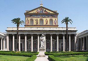 Rom, Sankt Paul vor den Mauern, San Paolo fuor...