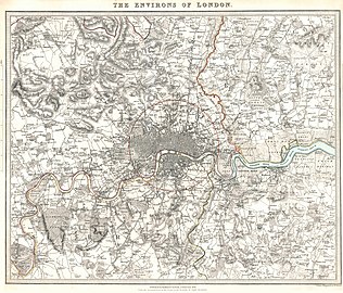 SDUK Map of London 1832