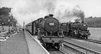 Up expresses racing at Salwick in 1959