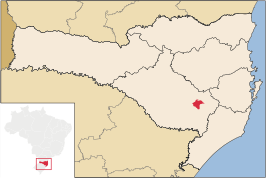 Kaart van Rio Rufino