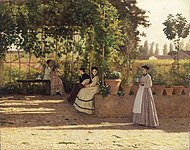 Il pergolato(1860)