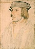 Сэр Томас Элиот. Между 1532 и 1534. Бумага, тушь, перо, кисть, пастель. Королевская коллекция, Виндзор