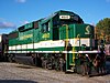 NS #4610, a GP59 owned by the Norfolk Southern RR, painted in Southern Railway scheme