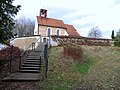 Aufgang zum Friedhof