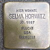 Stolperstein für Selma Horwitz