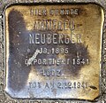 Stolperstein für Manfred Neuberger (Alteburger Straße 11)