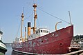 Fyrskibet Swiftsure (LV-83) som museumsskib ved Seattle.