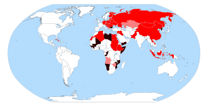 Current and past operators of t34 in 2012