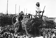 Тартарен на карнавала в Ница през 1912 г.