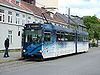 A Class 8 tram at St. Olavs Gate in 2005