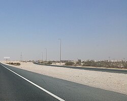 Turn off to Al Karanaa off Salwa Road.