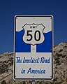 Image 30U.S. Route 50, also known as "The Loneliest Road in America" (from Nevada)