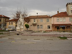 Централната част на село Верен