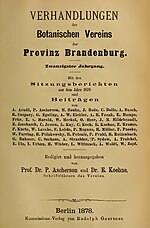 Miniatura para Verhandlungen des Botanischen Vereins für die Provinz Brandenburg