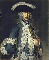 聖ジョージ騎士団員の肖像画　(c.1738) ポルディ・ペッツォーリ美術館
