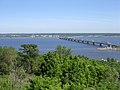 乌里扬诺夫斯克的一座伏尔加河大桥