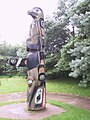 1982 totem pole at the Yorkshire Sculpture Park, England