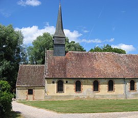 The church in Saint-Hilaire-sur-Risle