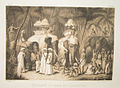 Gli elefanti del rajah di Travancore, 1848, Lettres sur l’Inde, Paris, Amyot